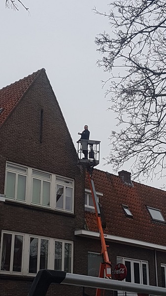  stormschade dak Bloemendaal